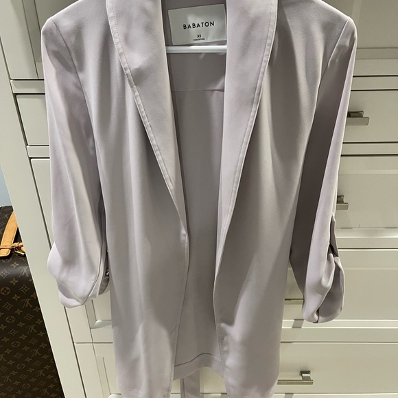 Babaton pink light jacket with tie for the back or front as a belt - Picture 2 of 3